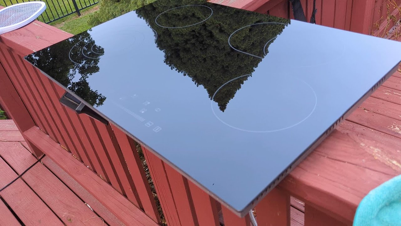 VEVOR Built in Electric Stove Top, 30 inch 4 Burners, 240V Glass Radiant Cooktop with Sensor Touch