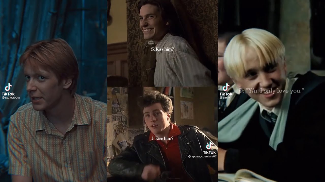 Harry Potter Boys x Y/N TikTok POV