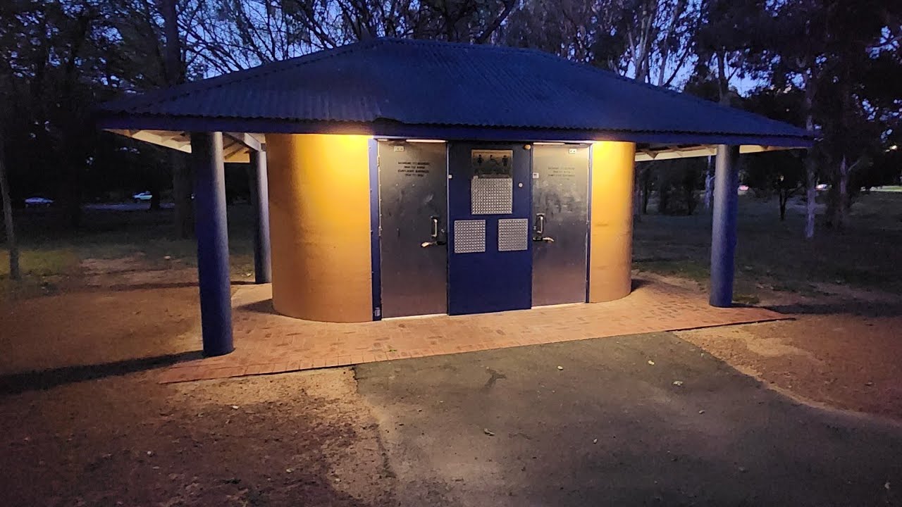 ACT Council / Exeloo Public Toilet at Telopea Park in Barton, ACT