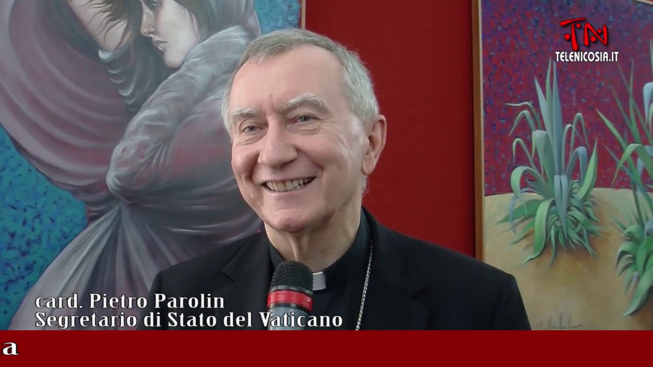 Il Segretario di stato del Vaticano cardinale Pietro Parolin in visita all’Oasi di Troina