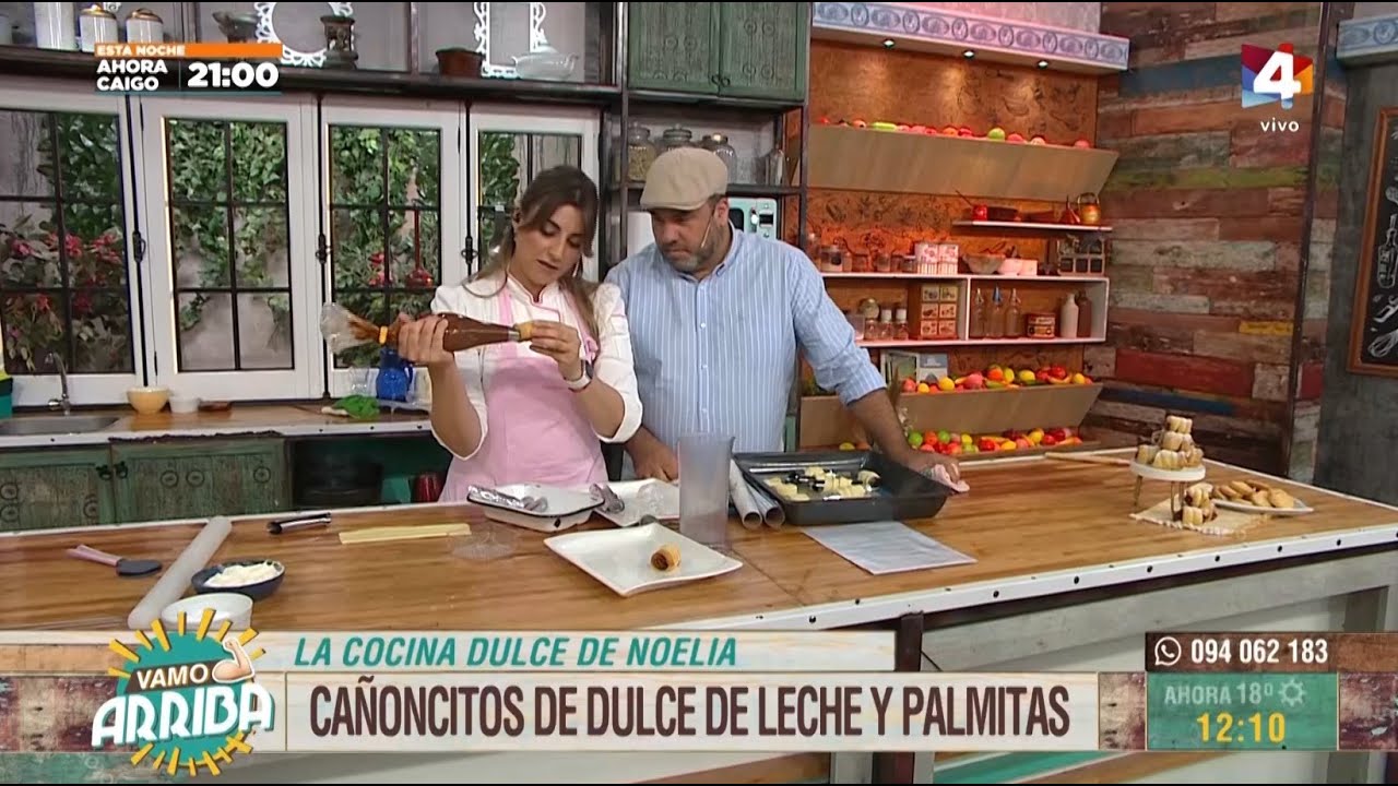 Vamo Arriba - Cañoncitos de dulce de leche y palmitas