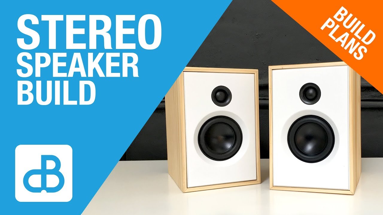 Building a Small 2-Way Stereo Speaker - by SoundBlab