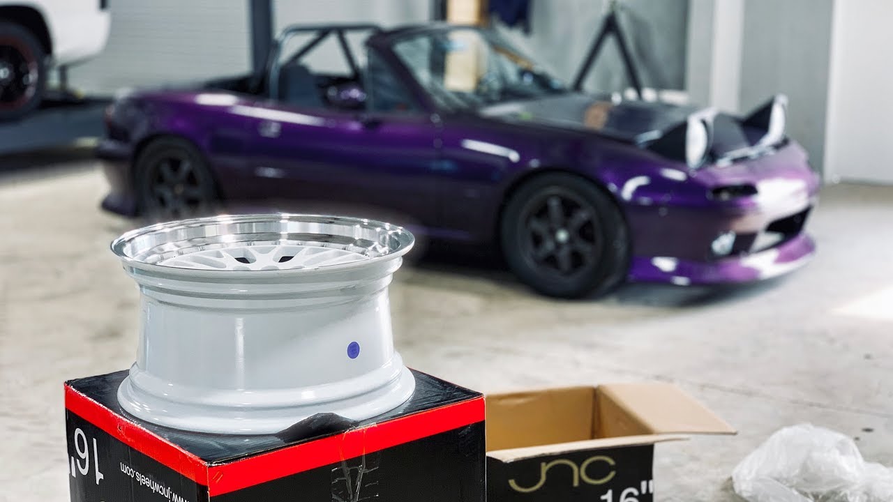 I bought the CHEAPEST eBay wheels, but they look GREAT!!