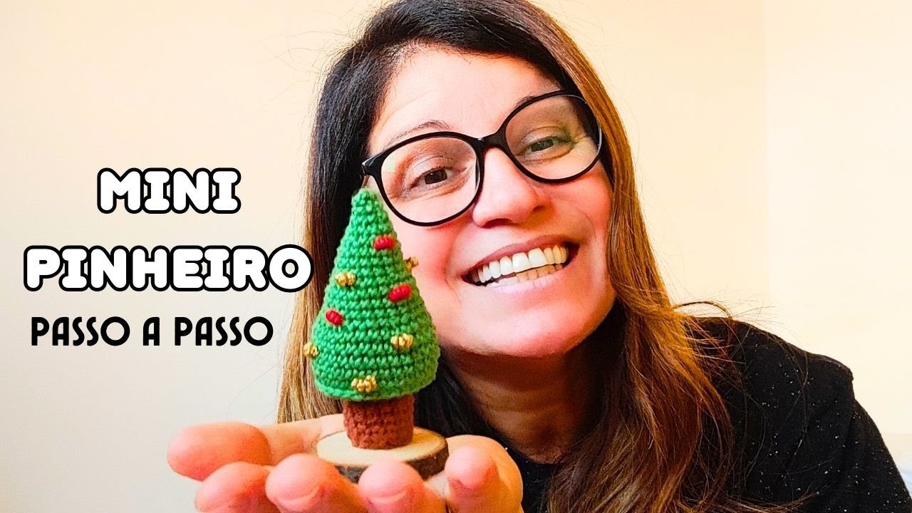 Passo a passo MINI PINHEIRO em Amigurumi por DRI GUEDES