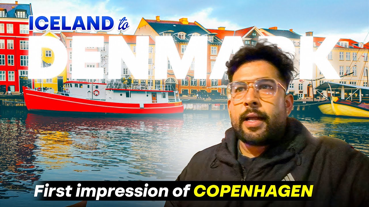 ICELAND to COPENHAGEN I First day in DENMARK