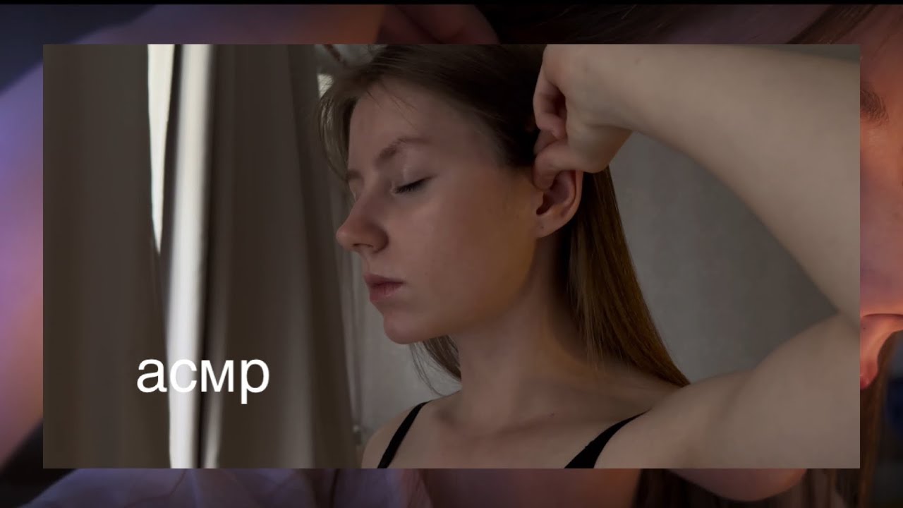 асмр | точечный массаж в китайской медицине | очень близко к камере