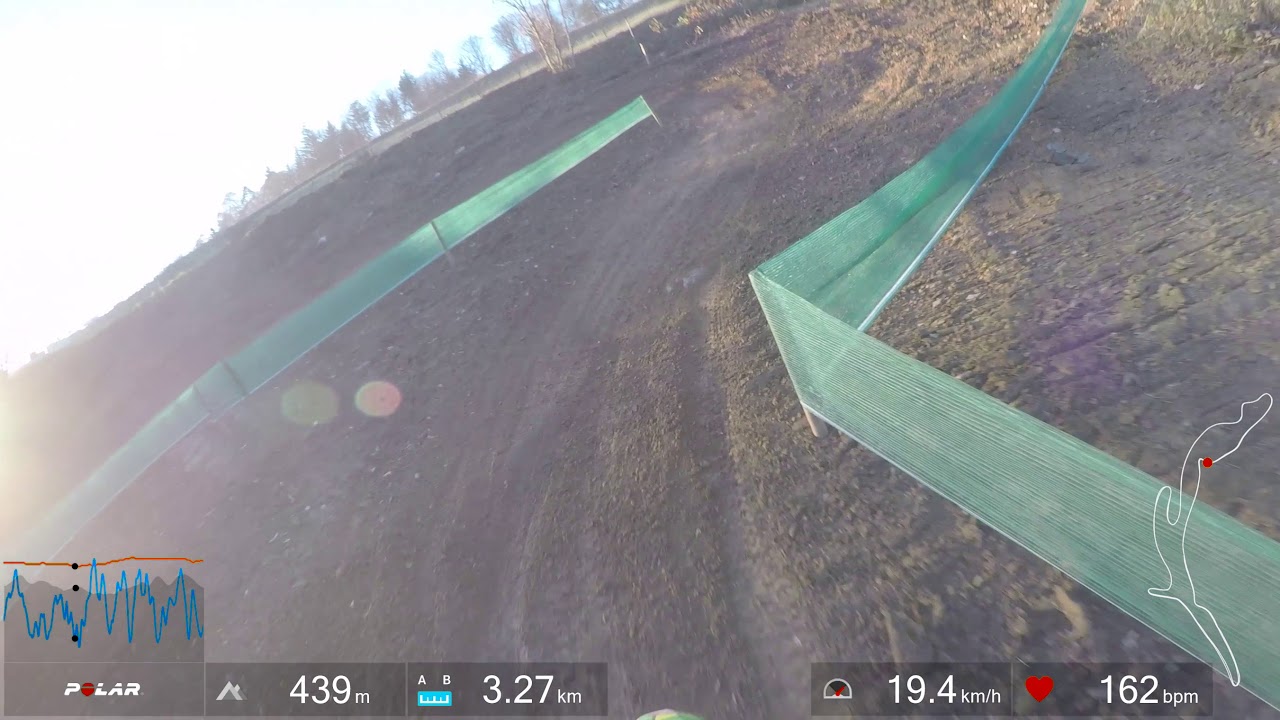 Motocross heart rate Polar H10 DashWare