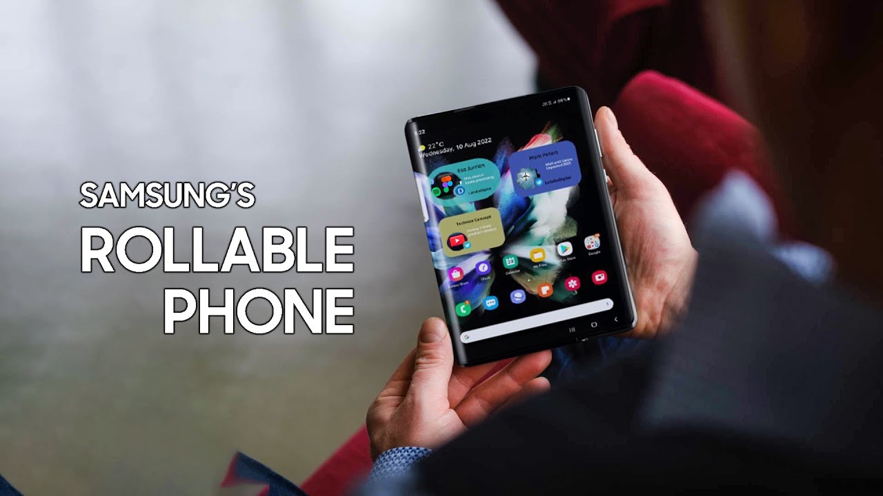 Samsung's Rollable Phone - MIND BLOWING!