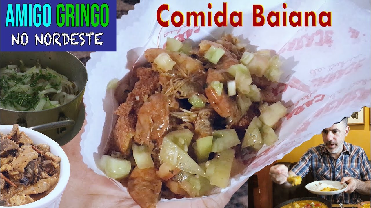 GRINGOS PROVAM A PIMENTA BAIANA