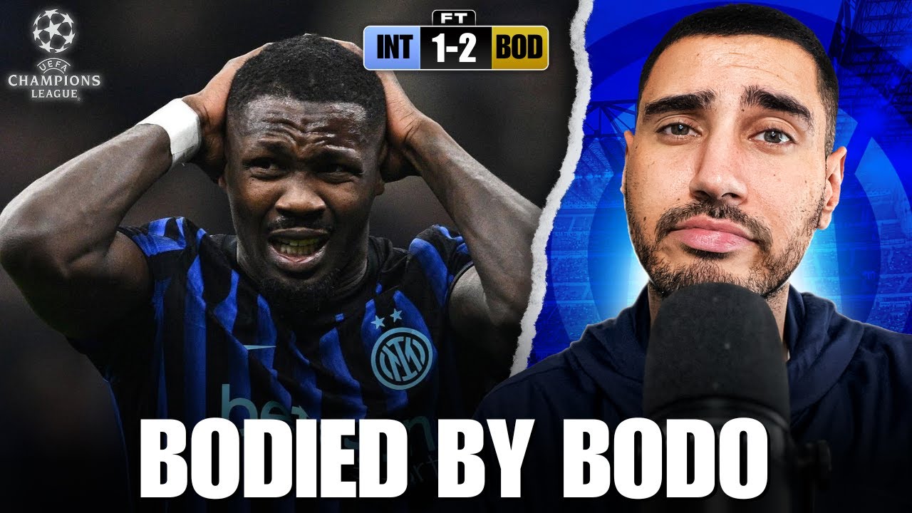 A DARK DAY IN INTER&rsquo;S HISTORY! INTER 1 v 2 BODO GLIMT #UCL 2nd Leg Match Reaction