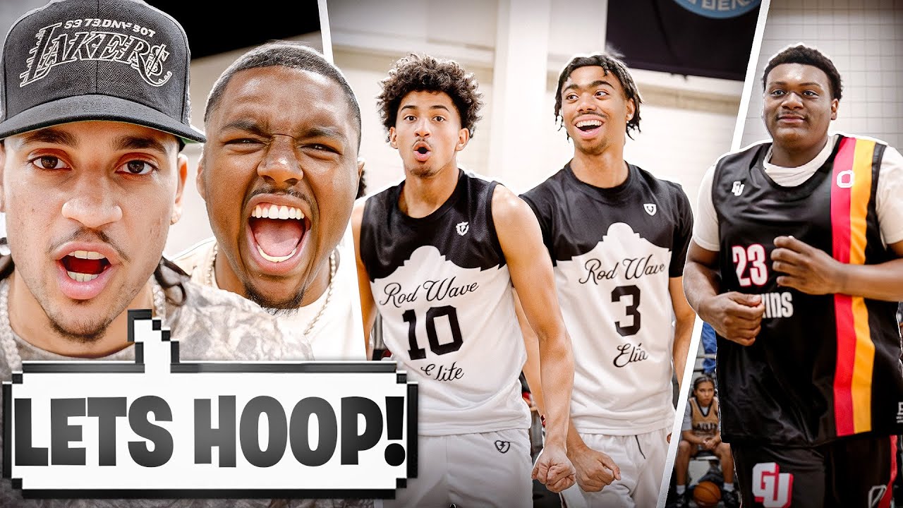 MY OVERPOWERED AAU TEAM MATCHED UP AGAINST GREMLIN UNIVERSITY!