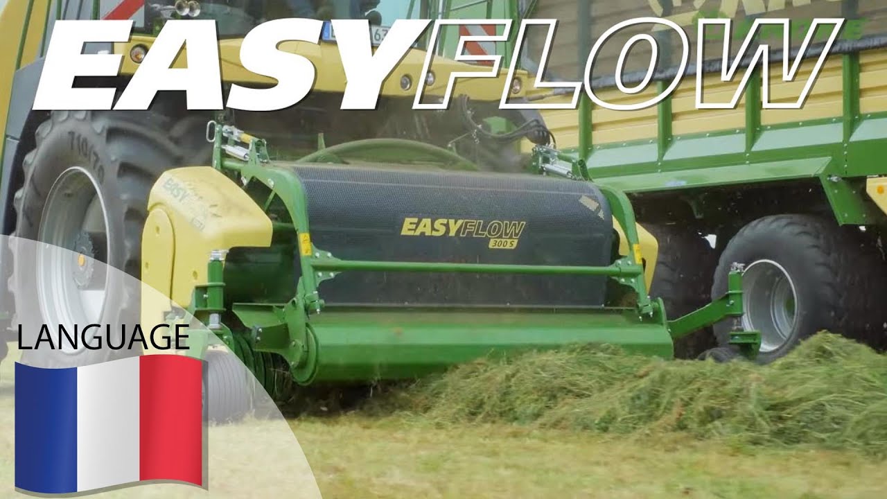 KRONE EasyFlow – Pick-up pour l'ensileuse