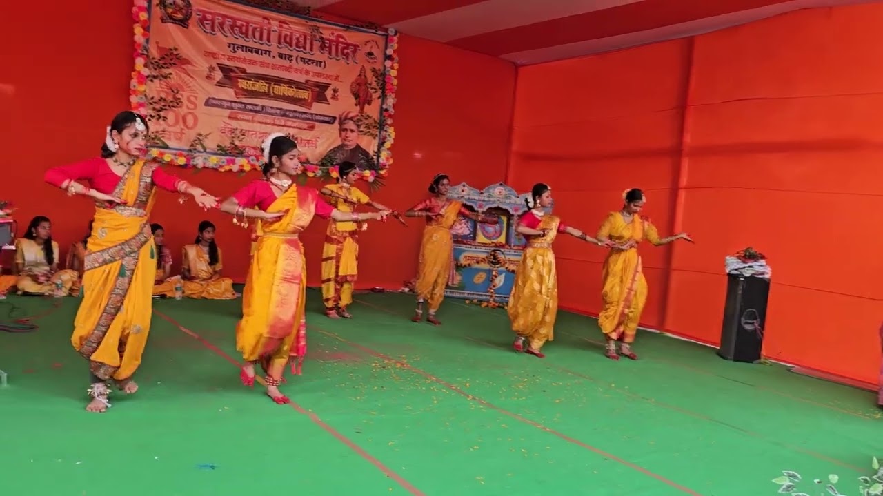 सरस्वती विद्या मंदिर गुलाबबाग #बाढ़ #trending 