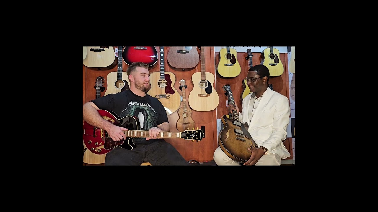 Ibanez Hollow Guitar Shootout: AG75 vs AMV10A! #beautifulguitars #guitargiveaway #ibanezguitars #omg