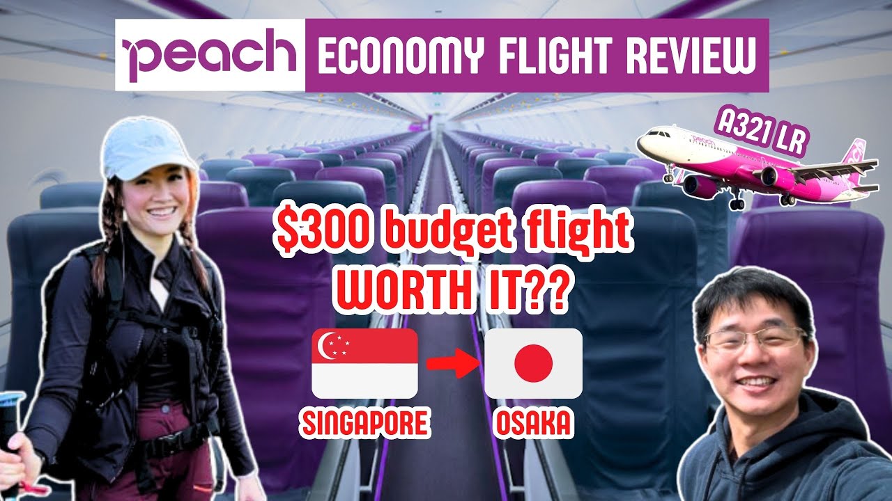 Стоит ли оно того? Обзор рейса авиакомпании PEACH AIR (эконом-класс): БЮДЖЕТНЫЙ БИЛЕТ ЗА 300 ДОЛЛ...