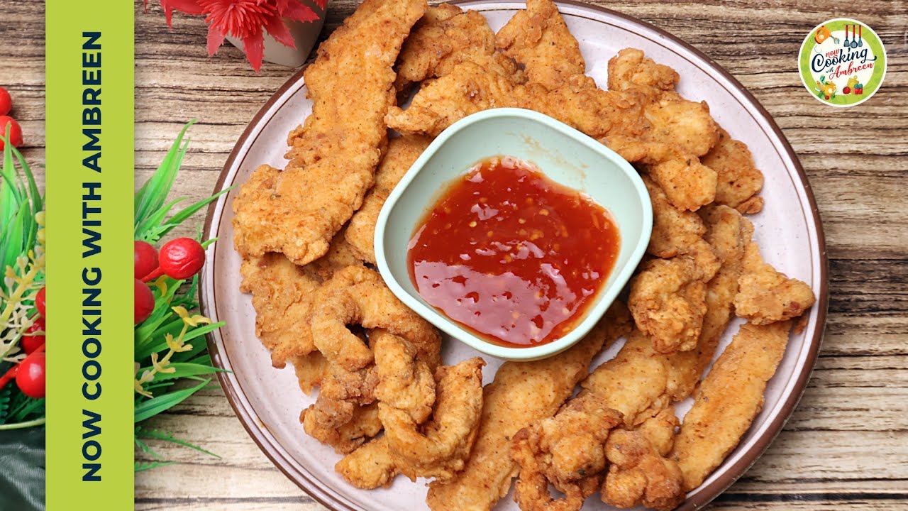 KFC Style Chicken Strips Recipe | Perfect Snack Recipe for Kids