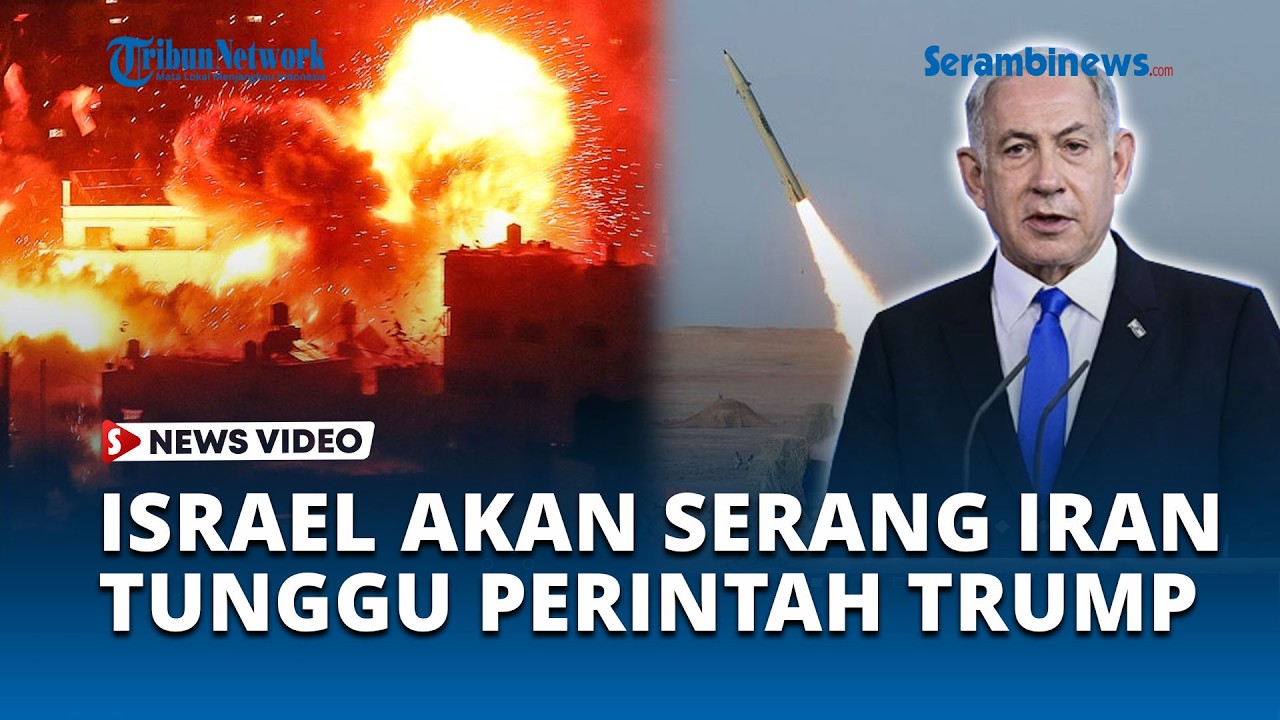 Israel Tunggu Perintah Trump Serang Sistem Rudal Balistik Iran