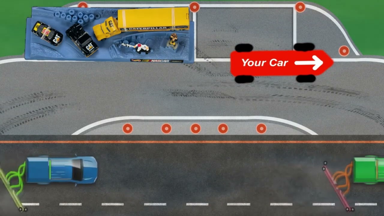 Hillbilly Rick Hot Wheels Race For The Child! 1 hour mi version de la post simulada de hot wheels