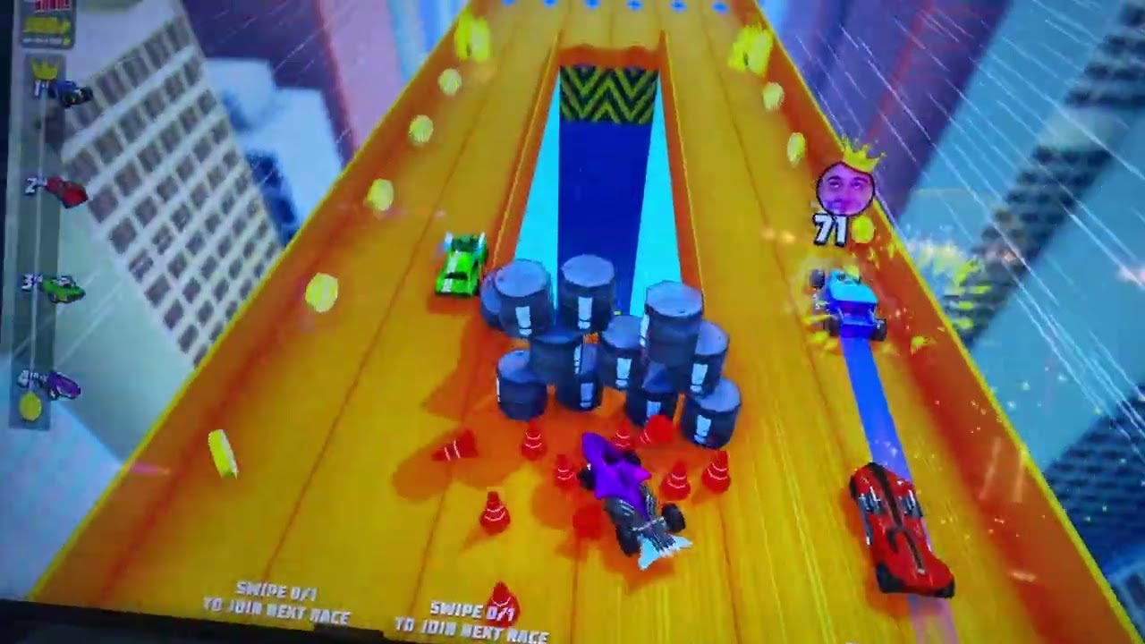 HOT WHEELS KING OF THE ROAD ARCADE G FORCE 1ST PLACE