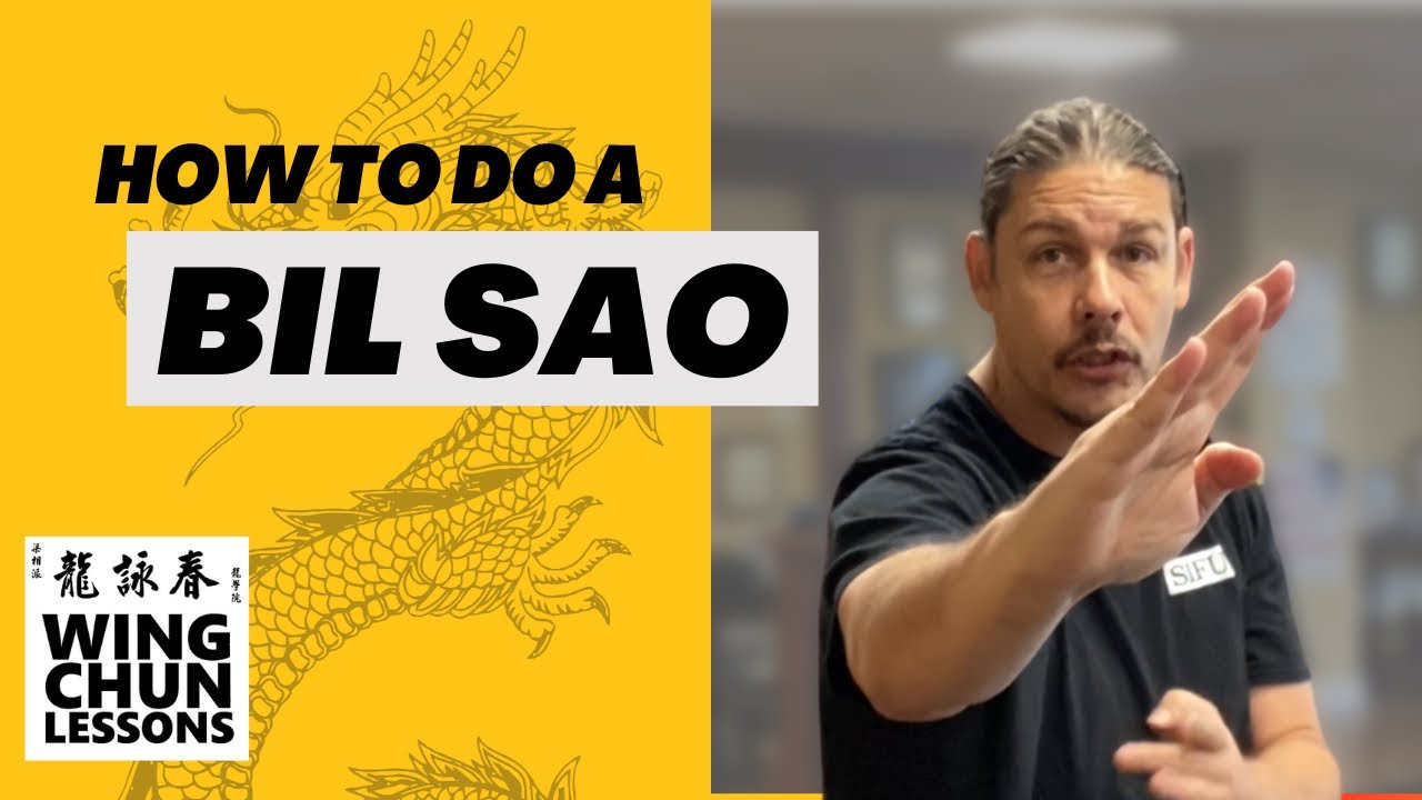 Wing Chun Palm Strike: How to Do a Bil Sao (Biu Sao)