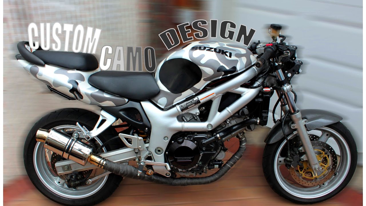 How to Create a Camo Design | Motorcycle