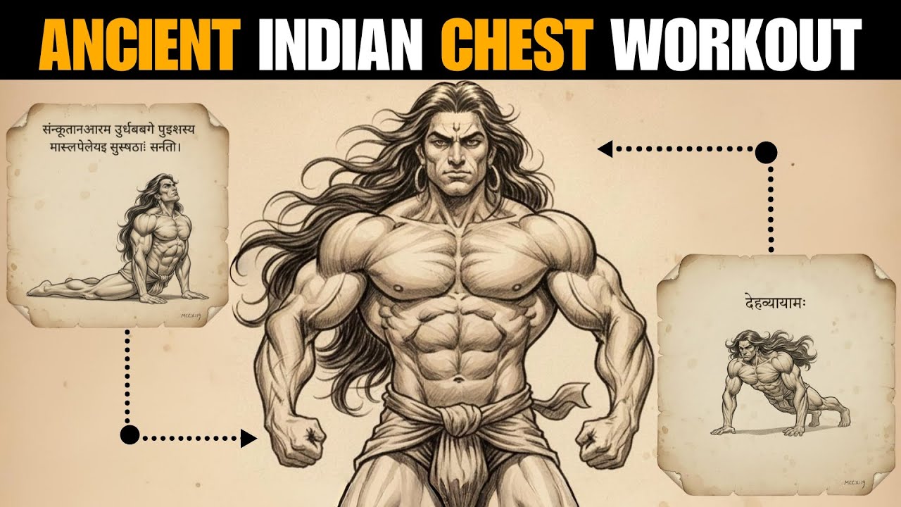 Most Effective Ancient Chest Workout | Chest Workout At Home | Ancient Exercises For Strength
