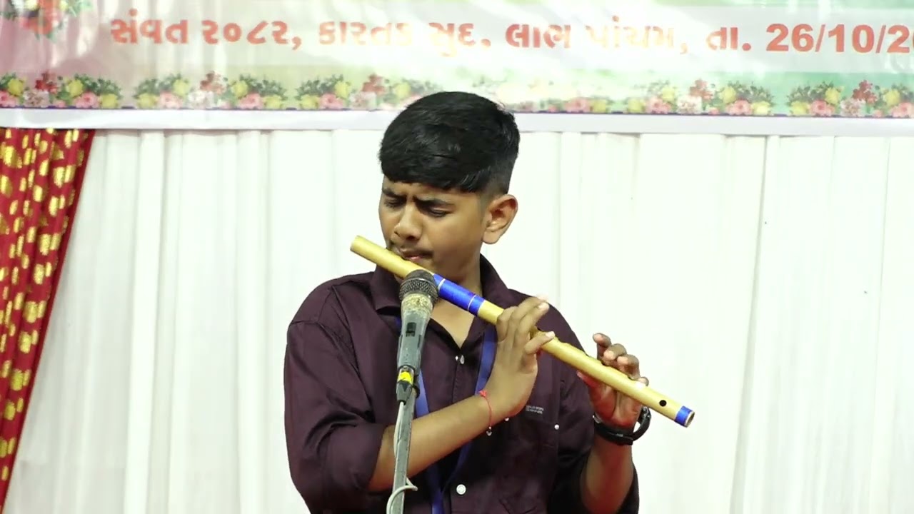 Flute Performance I Diwali Sneh Milan –Sukhapar ) || 2025