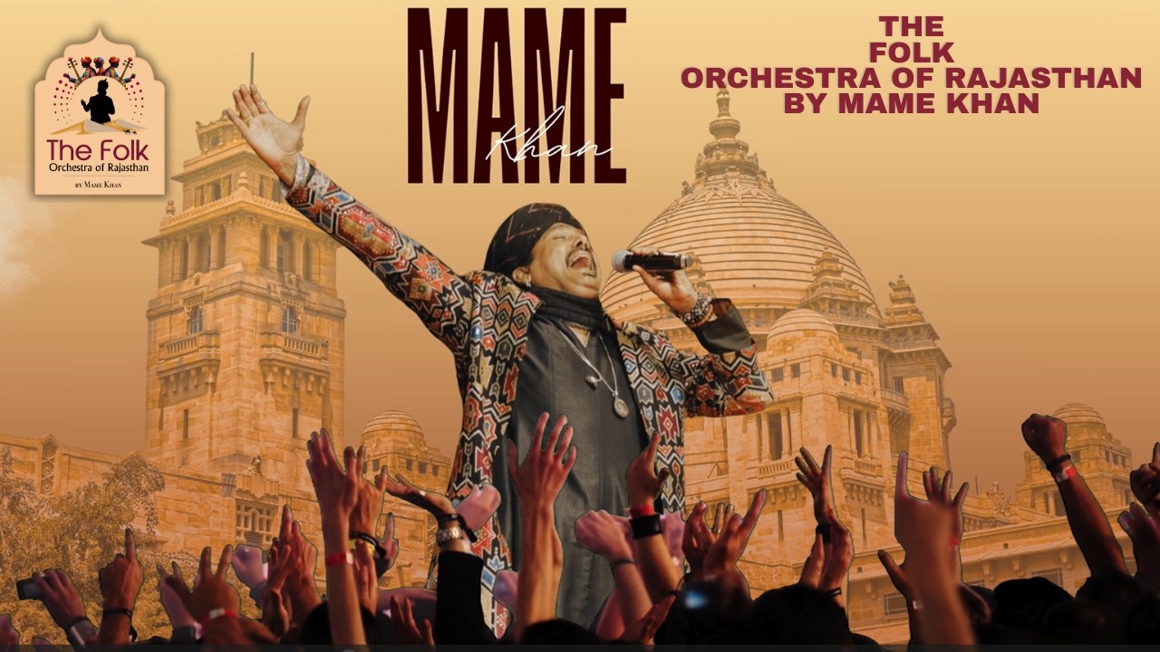 The Folk Orchestra of Rajasthan by Mame Khan | live in Jaisalmer | #mamekhan