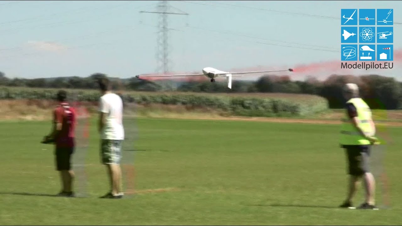 CIRRUS K RC TURBINE GLIDER FLIGHT MARIO MÜLLER EUROFLUGTAG AERO CLUB RHEIDT 2016