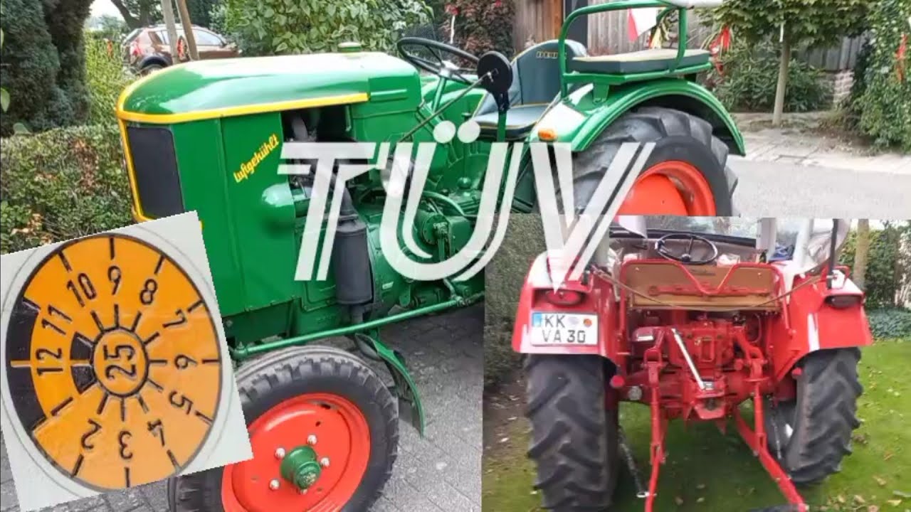 TÜV, schon wieder?/Welcher Schlepper