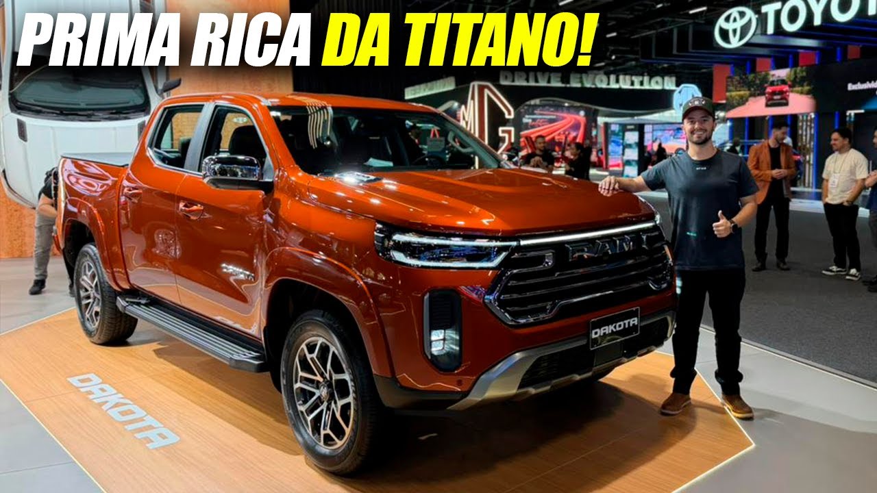 PRIMEIRO CONTATO COM A NOVA RAM DAKOTA!!