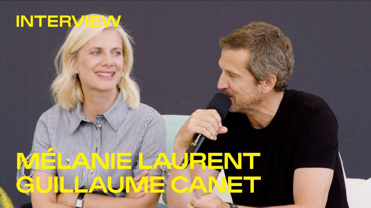 Interviewing M&eacute;lanie Laurent and Guillaume Canet - Locarno77