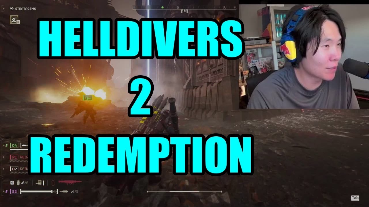 how DisguisedToast barely survived Level 7 Helldivers