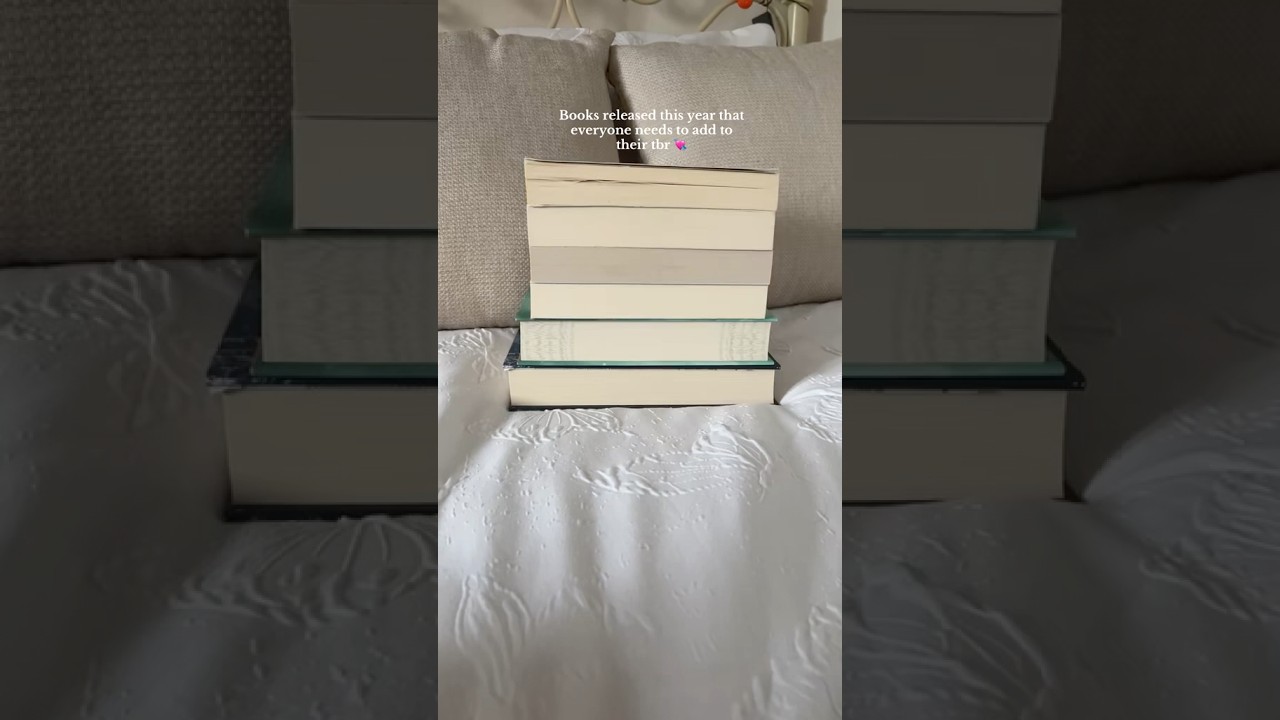 New books you NEED to read. #booktube #booktok #bookrecs #bookish #books #booklover