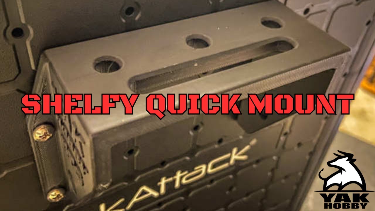 YakAttack BlackPak Pro Shelfy Quick Mount Bracket!!!