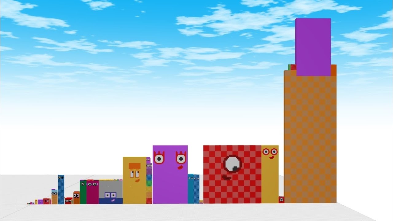 Numberblocks Doubles 2 To 262,144 *PART 4* (UNFINISHED) (Draw bricks)