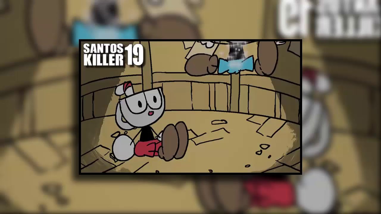 Cuphead vs Bendy and the ink machine Parodia Loquendo | SANTOSKILLER19