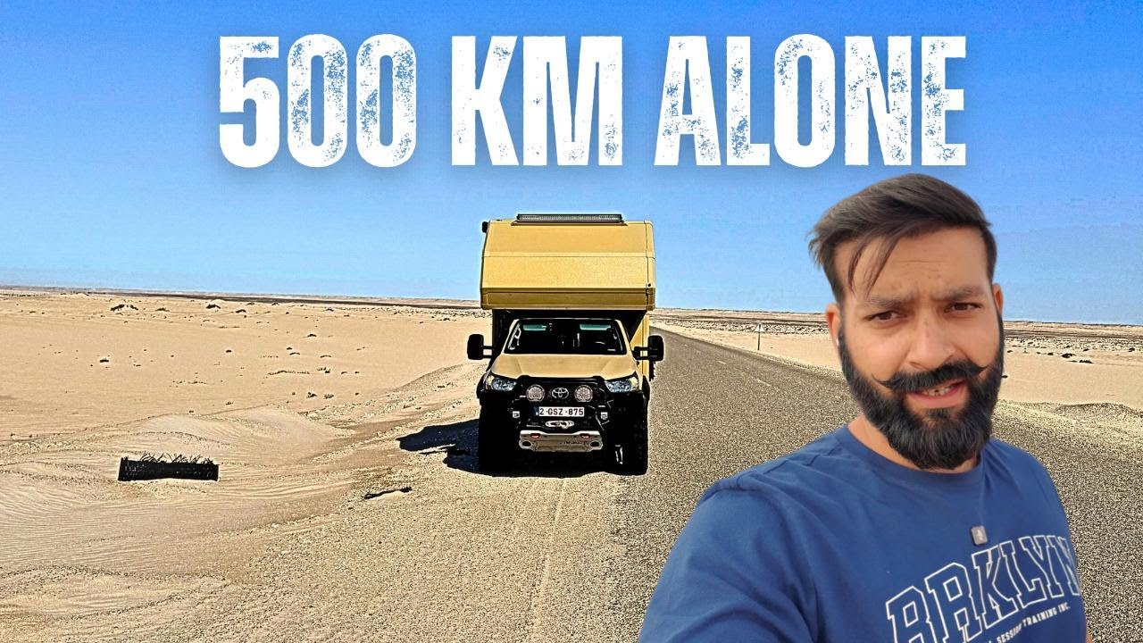 Alone Driving 500KM in Morocco’s Empty Desert | Laayoune to Dakhla  S1, EP25