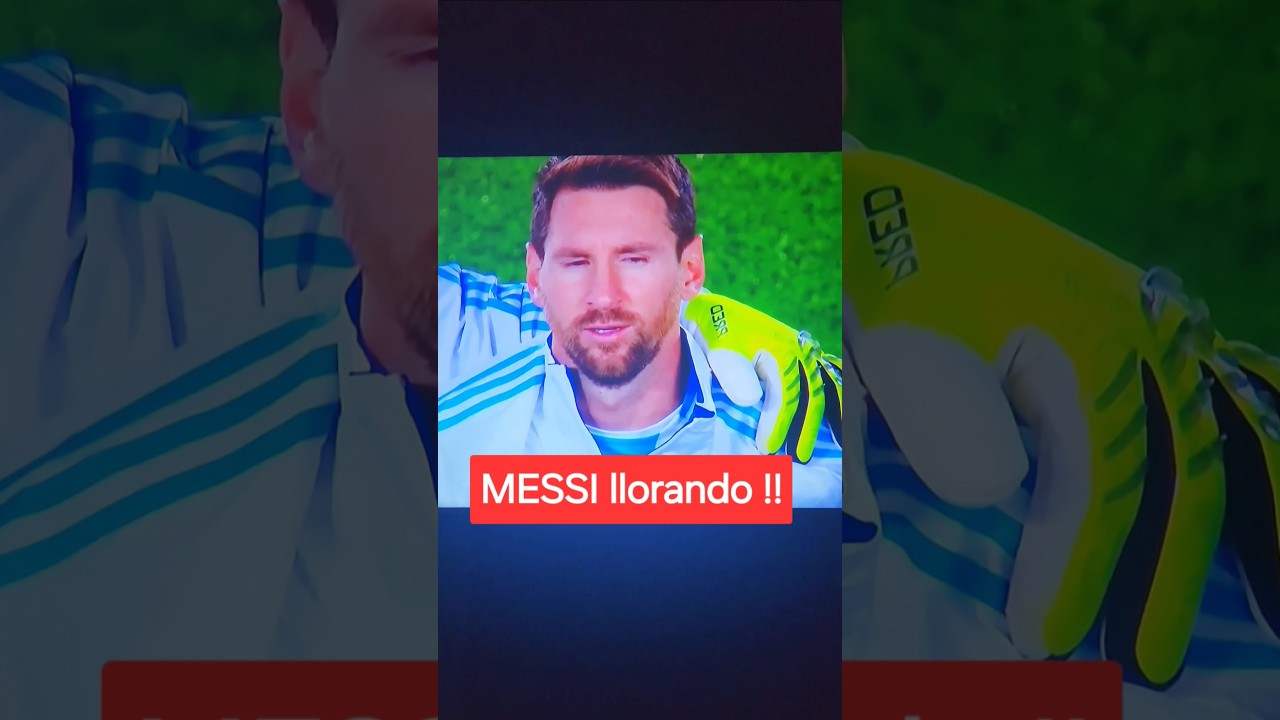 Messi llorando Argentina! #messi #barcelonafootball #barcelona #football #soccer #futbol #fyp #viral