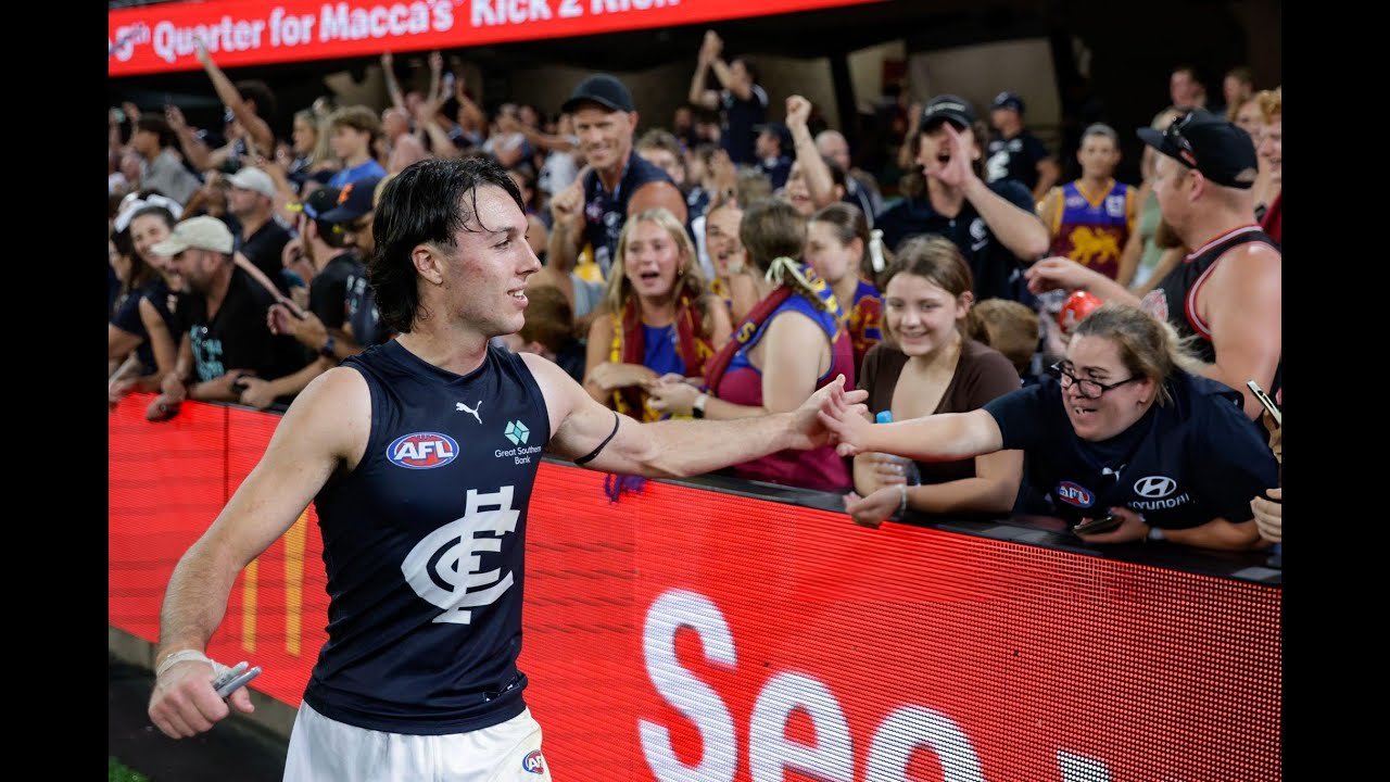 Ollie Hollands - AFL Opening Round 2024 Highlights - Carlton @ Brisbane