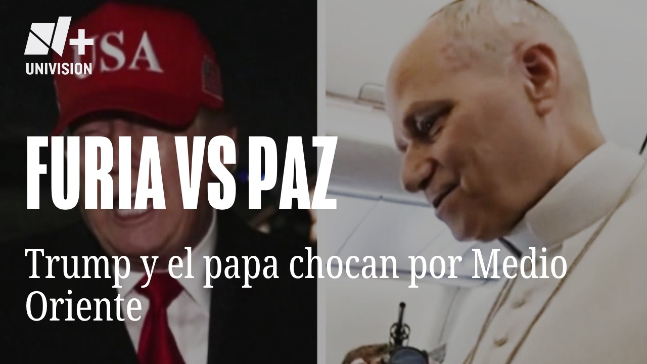Tensi&oacute;n en DC: Trump se enfrenta al Papa Le&oacute;n XIV por Ir&aacute;n