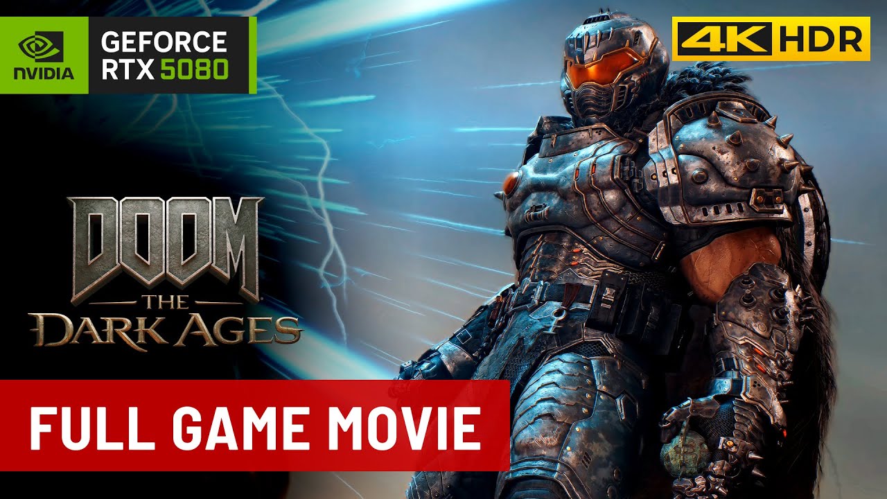 Doom: The Dark Ages - All Cutscenes (Full Game Movie) [ULTRA Graphics | RTX 5080 | 4K HDR 60FPS]