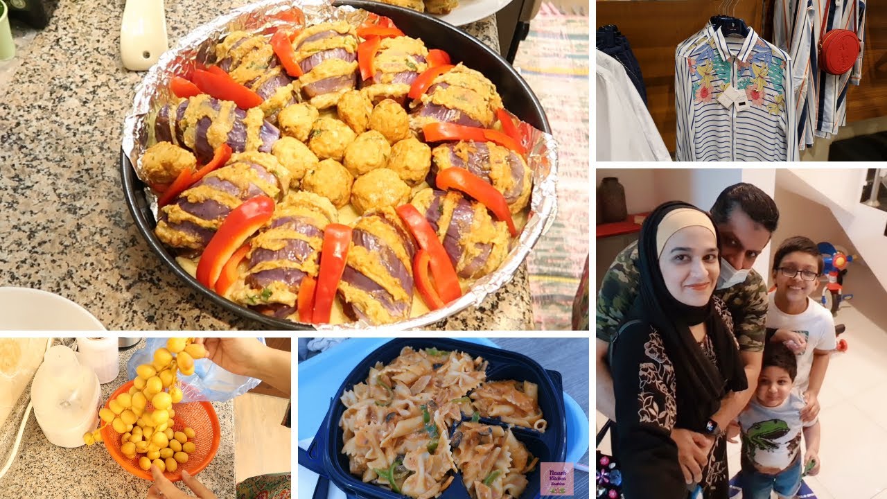 Ready ho jaein tareefein sametnay k liey 😋- Stuffed Egg plants🍆- Mission Window shopping