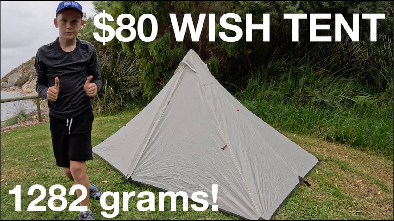 Budget Lightweight WISH Hiking Tent Review