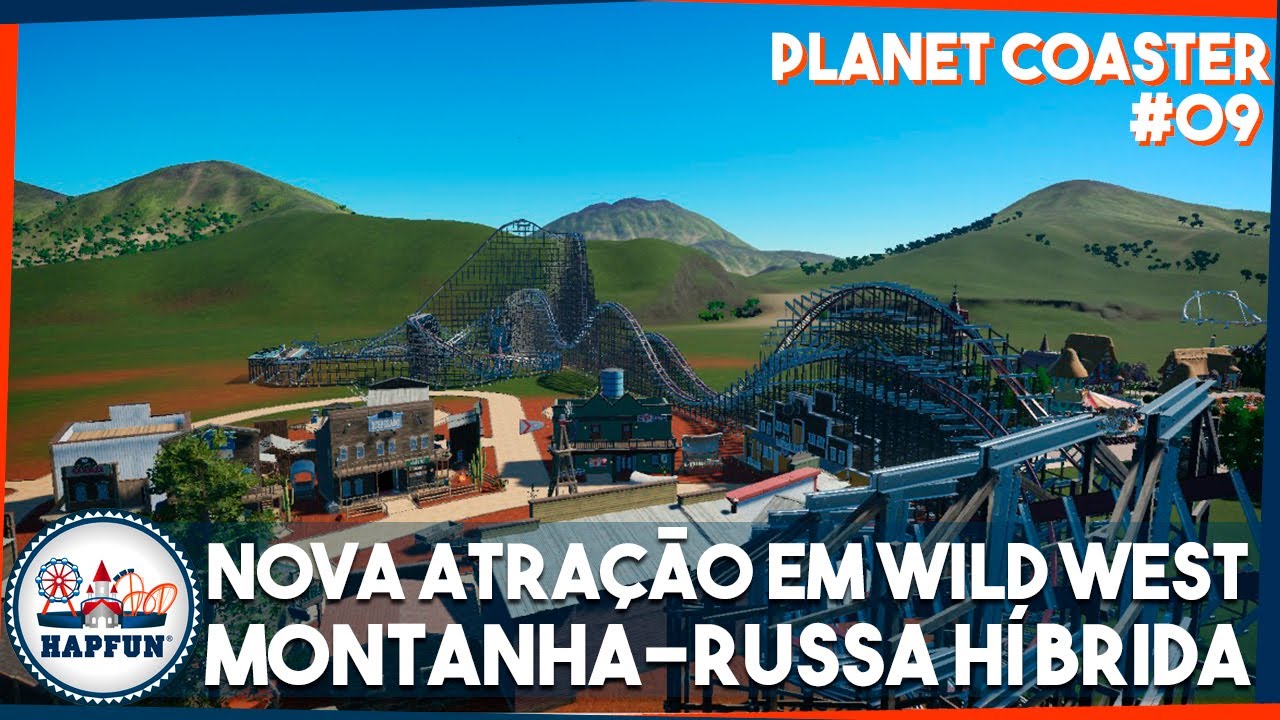 Construindo nossa montanha-russa híbrida no Planet Coaster - Gameplay #09