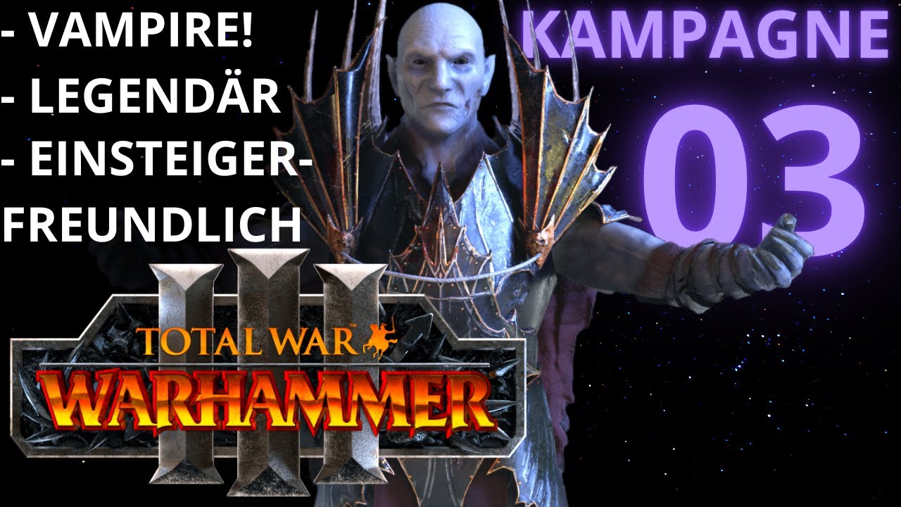 Mannfred von Carstein | LEGENDÄR! | Total War Warhammer 3 Immortal Empires [Gameplay | deutsch] (03)