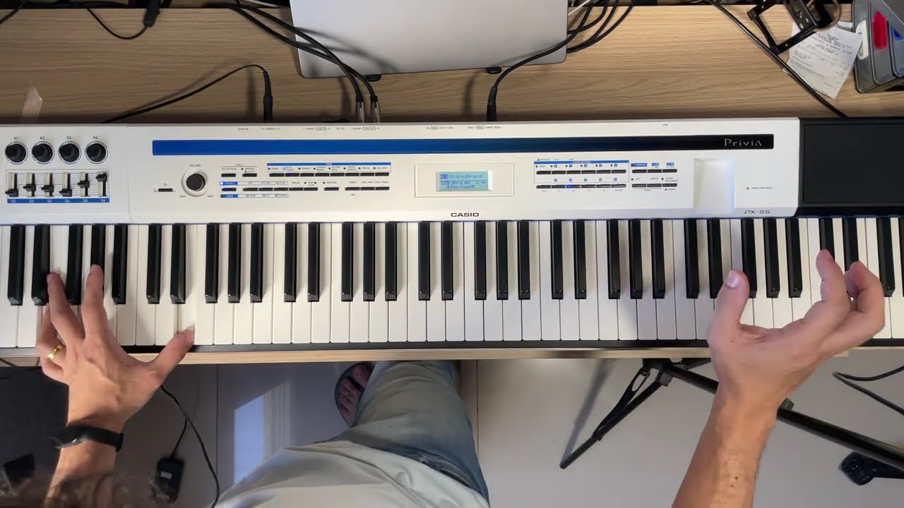 Pacote de timbres Worship para piano digital Casio PX-5S