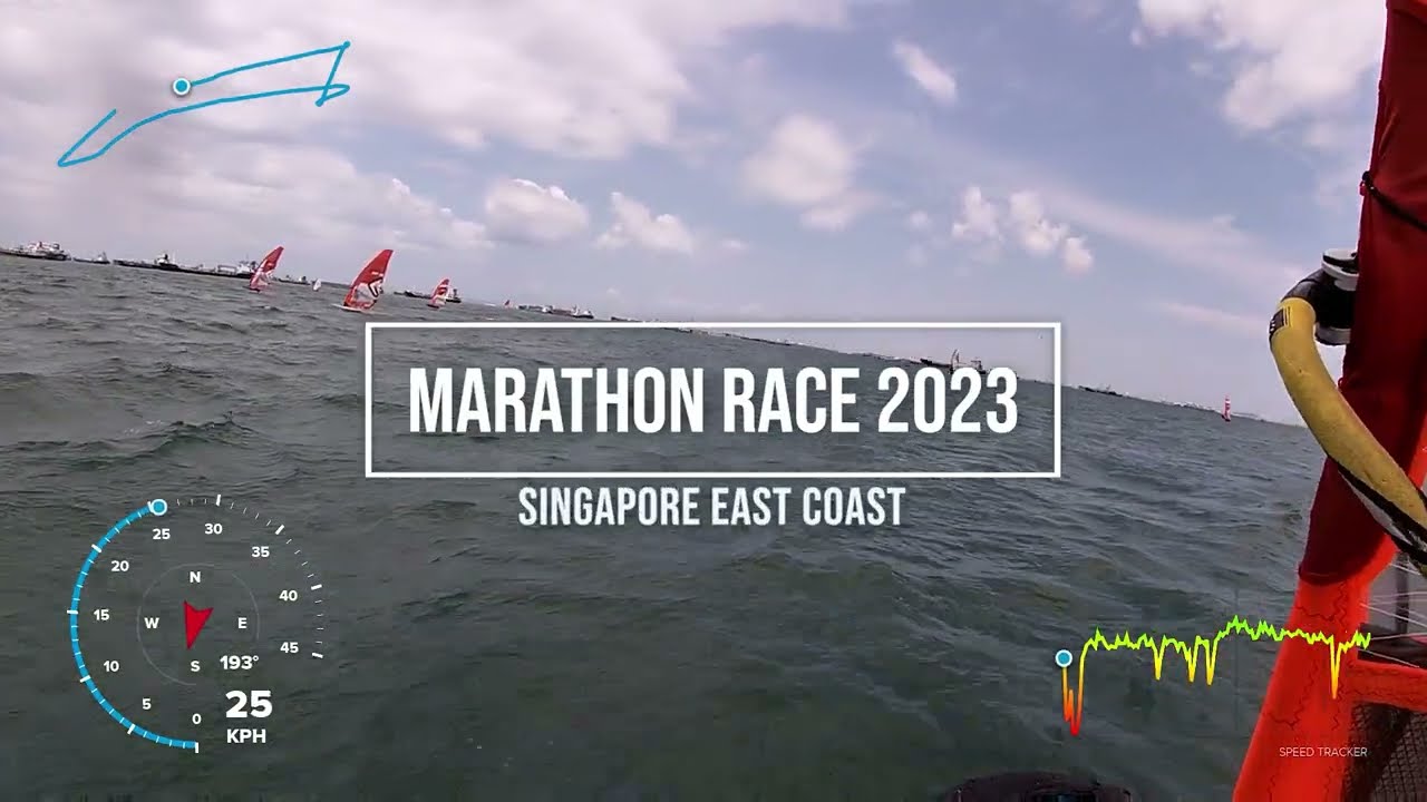 Marathon Race One - Singapore Windfoiling GP 2023