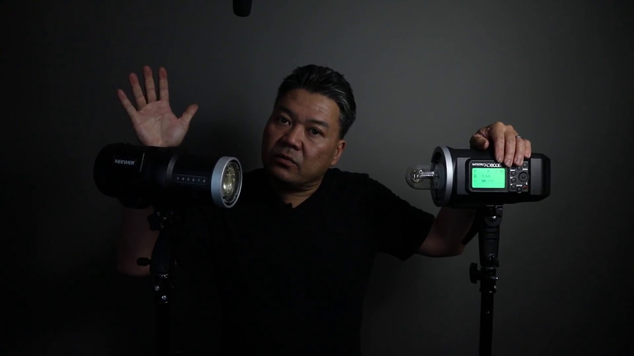 Neewer F1-400 vs Godox AD600 - Power output and recycling time