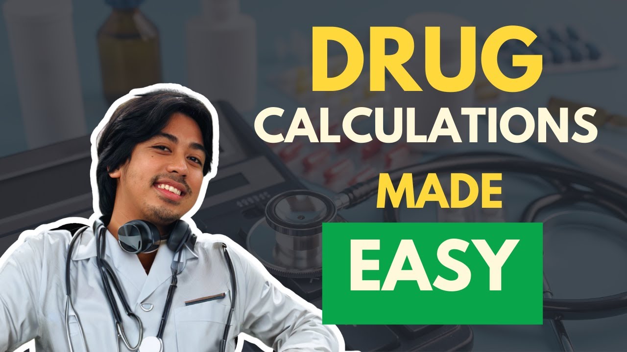 How to do DRUG CALCULATIONS for Nurses
